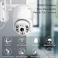 BESDERSEC A6 Pan Tilt Outdoor Security Camera — image 2