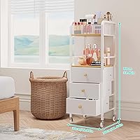 HapiRm Rolling Makeup Cart Organizer — image 3
