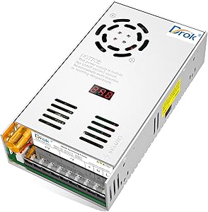 DROK 24V Power Supply 20A 480W DC Buck Converter Review