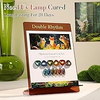 Double Rhythm Cat Eye Gel Nail Polish Set of 6 - Green Navy Blue Black (T6-61) — image 7