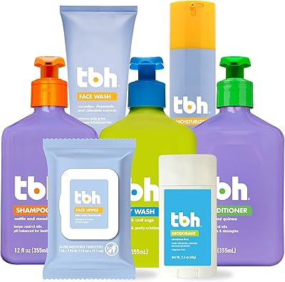 TBH Kids Teen Hygiene Starter Kit 7-in-1
