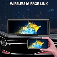 Apenet CP08 Wireless CarPlay Screen with 2K Dash Cam — image 3