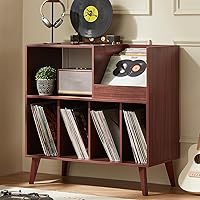 LELELINKY Large Record Player Stand — image 1