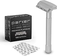 Parker Safety Razor SoloEdge Single Edge Razor with 100 Blades — image 2
