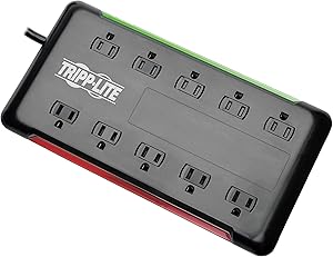 Tripp Lite TLP1006B 10-Outlet Surge Protector