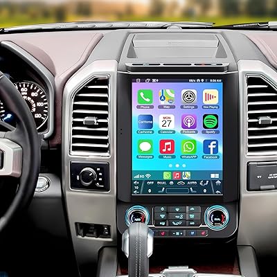 Electrosmart Android 13 Car Stereo for Ford F150 (2015–2020), 12.1-inch Touchscreen, 8-Core