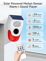 PILSAMAS CT90Y Solar Motion Sensor Alarm — image 9