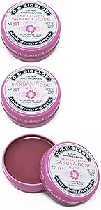 C.O. Bigelow Sakura Rose Salve Tins 0.8 oz Pack of 3 Review