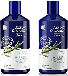 Avalon Organics Biotin B-Complex Shampoo and Conditioner, 14 Fl Oz (Pack of 2) Review