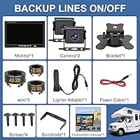 Kairiyard 7 Inch HD 1080P Backup Camera System — image 9