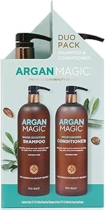 Argan Magic Shine Boosting Shampoo & Moisturizing Conditioner Duo 32oz Review