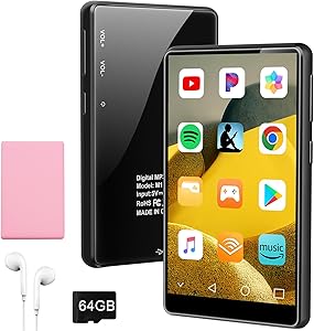 XBENDON M1 MP3 Player with Bluetooth and WiFi, 96GB Storage Review