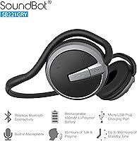 Soundbot SB221 HD Wireless Bluetooth 4.0 Sports Headphones — image 2
