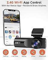 TUIFAC GT806 3 Channel Dash Cam 2.5K+1080P+1080P — image 3