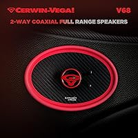 Cerwin Vega V68 6X8 2-Way Coaxial Car Audio Speakers — image 2