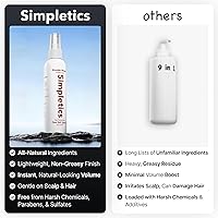 Simpletics Himalayan Sea Salt Hair Spray (Vanilla Scent) 8oz — image 6