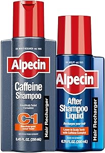 Alpecin C1 Caffeine Shampoo 8.45oz + After Shampoo Liquid 6.76oz Review