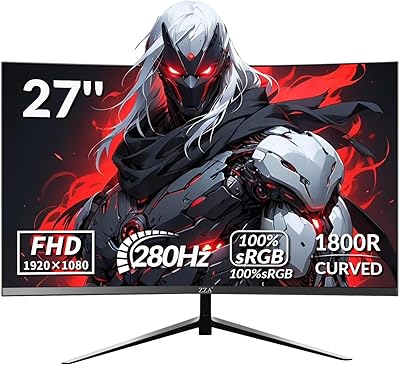 ZZA 27″ Curved Gaming Monitor