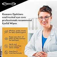 The Eye Doctor Biodegradable Eyelid Wipes - 80 Count — image 4