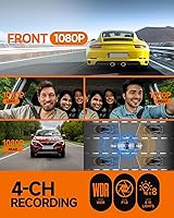 Neideso N300 360° 4-Channel Dash Cam — image 6