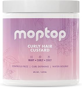 MopTop Curly Hair Gel Custard 8oz - Citrus Kumquat Review