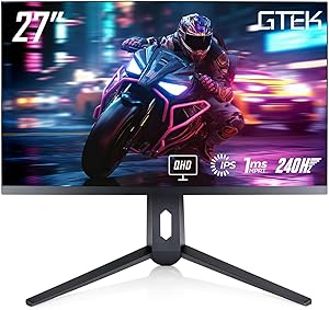 GTek Q2740P 27-inch 240Hz 2K Gaming Monitor Review