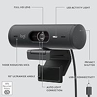 Logitech Brio 500 Full HD Webcam — image 7