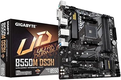Gigabyte B550M DS3H Motherboard