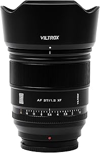 VILTROX 27mm F1.2 XF Fuji Autofocus Lens Review