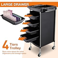 Noverlife Hair Salon Storage Tool Cart — image 4