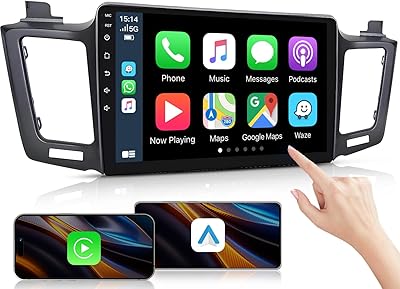 Fortdows Car Radio for Toyota RAV4 2013-2018, 10.1-inch, Android 13, 4+64GB