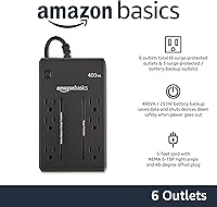 Amazon Basics UPS 400VA Battery Backup & Surge Protector — image 2