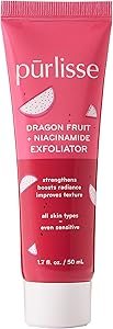 pürlisse Dragonfruit + Niacinamide Face Exfoliator Scrub 1.7oz Review