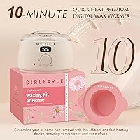 GIRLEARLE Premium Digital Waxing Kit for Women and Men — image 3