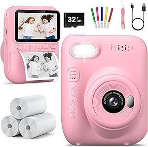 Hangrui Kids Instant Print Camera H2
