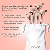 ICONIC LONDON Luxury Makeup Brush Set – Gold — image 2