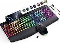 VEILZOR Wireless Keyboard and Mouse Combo — image 1