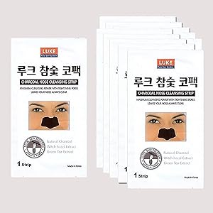 LUKE 50pcs Korean Charcoal Nose Pore Cleansing Strips Review