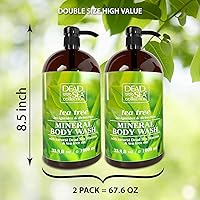 Dead Sea Collection Tea Tree Body Wash, 67.6 fl. oz (2-Pack) — image 2