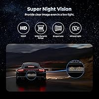 PRUVEEO J20-4CH 12" Mirror Dash Cam — image 4