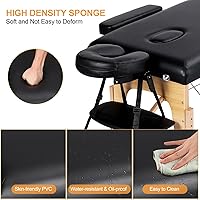 Yaheetech Massage Table 28 inch, Black — image 9