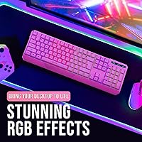 KLIM Chroma Pink Wireless Keyboard — image 5