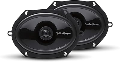 Rockford Fosgate P1572 Punch 5″x7″ 2-Way Coaxial Speakers