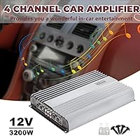 Yae 3200W 12V 4 Channel Car Amplifier — image 8