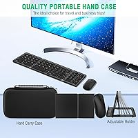 EDJO Foldable Wireless Keyboard and Mouse Combo — image 7