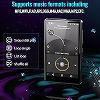 Luoran M4B-C Bluetooth MP3 Player with Spotify, 8GB Storage — image 2