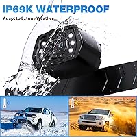 ZEROXCLUB B7 Wired Backup Camera Kit with 7″ Monitor — image 6