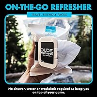 DUDE Wipes Face and Body Wipes 3-Pack, 90 Count — image 6