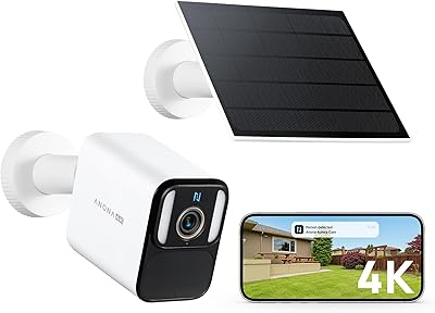 Anona Aurora 4K Solar Security Camera