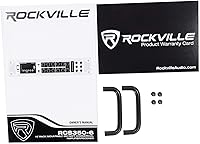 Rockville RCS350-6 350W 6 Zone 70V Commercial Amplifier — image 4